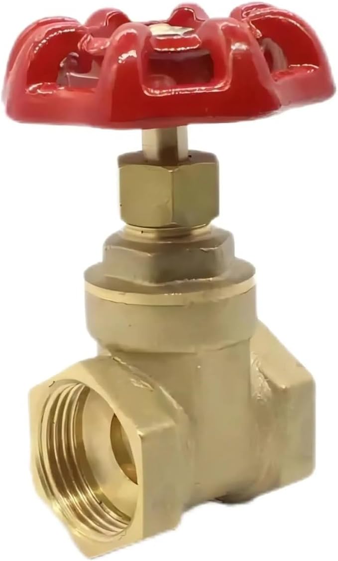 1/2inch Brass Manual Gate Valves Two Way Female Thread Gate Valve - Image 6