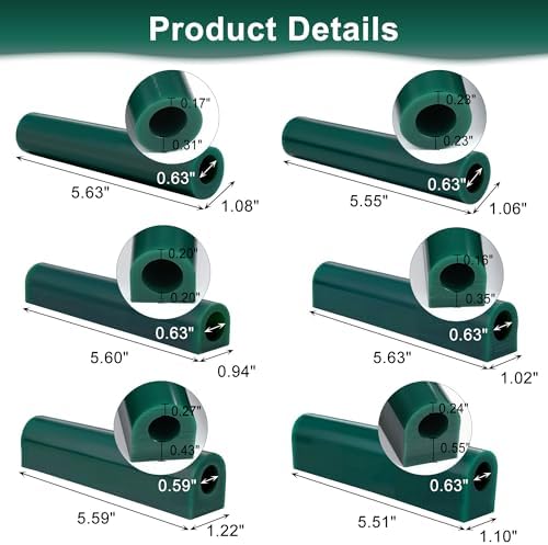 Yoption 6 Pcs Casting Wax, Carving Wax Ring Hole Tube - Image 3