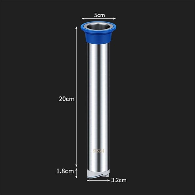 Stainless Steel Floor Drain Extension Tube | Anti-Odor Sewer Pipe Core Sink - Image 4