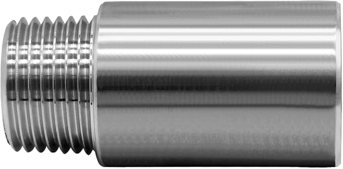 Stainless Steel Pipe Fitting 1/2" NPT Male x 1/2" NPT Female Thread Nipple Cast - Image 4