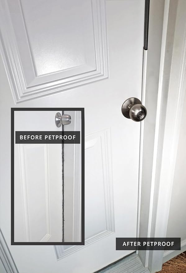 PETPROOF® Cat Scratch-Resistant Weatherstrip and Door Frame Protector - Image 3