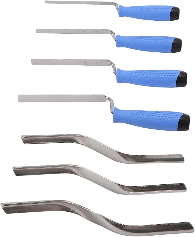 FTVOGUE 7PCS Grout Tool Set Stainless Steel Corner Trowel and Brick Trowel Kit - Image 8