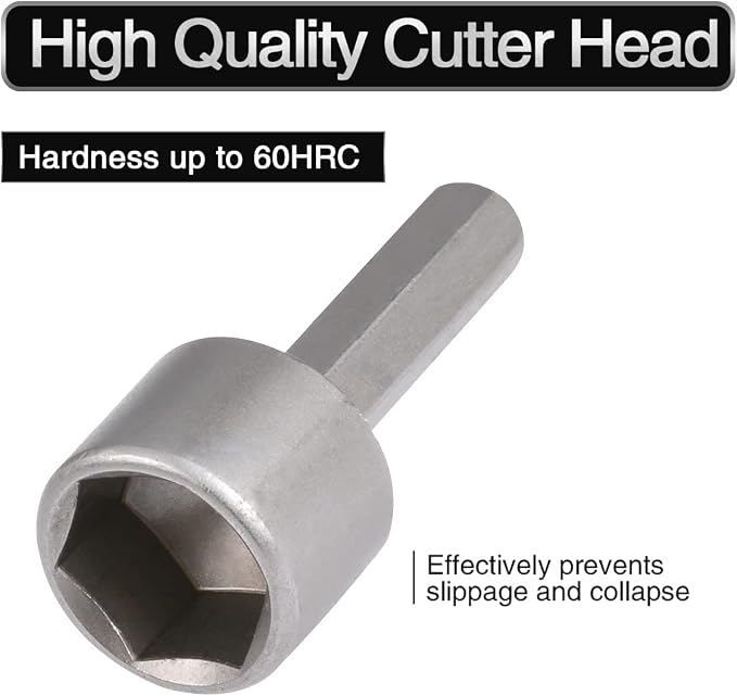 1/4" 3/16 9/32 inch Hex Power Nut Driver Drill Bit Set Socket Bit Adapter - Image 4