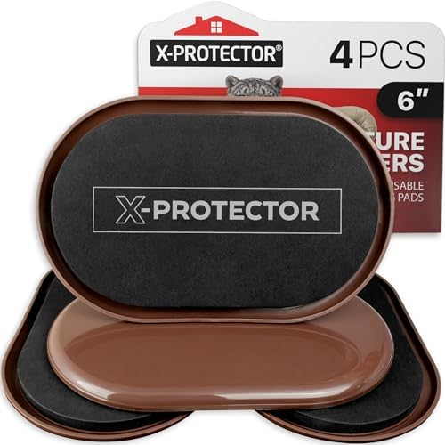 X-Protector Furniture Sliders for Carpet by X-Protector
