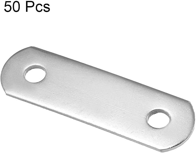 uxcell Repair Plate, Flat Fixing Mending Corner Brace Bracket Connector - Image 2