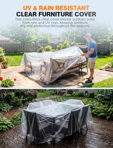 Axgatoxe 6 Mil 8x25 FT Heavy Duty Greenhouse Plastic Sheeting - Image 5