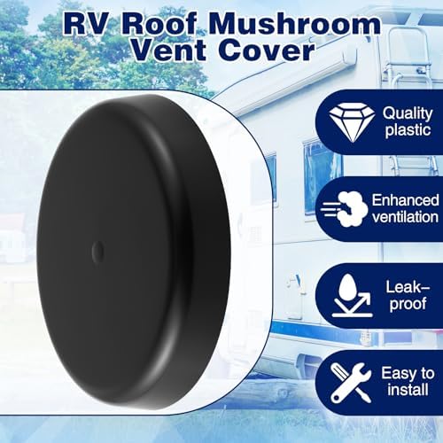 1 Pack RV Mushroom Vent Cap Compatible - Image 4