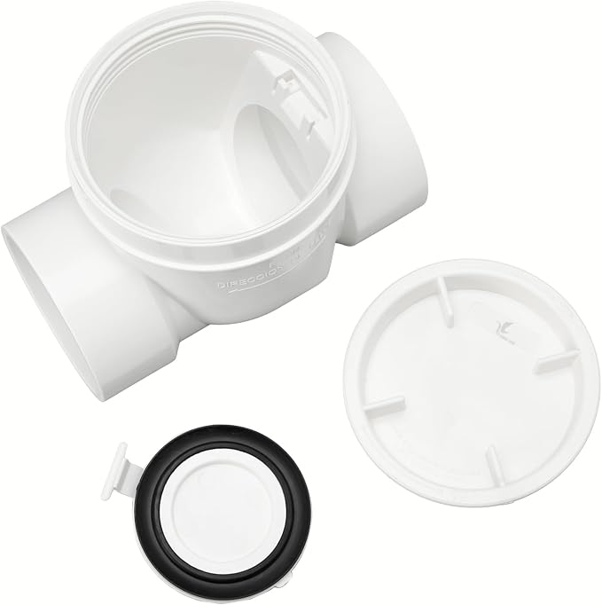 6 Inch Pvc Backwater Valve, Sewer Check Back Flow Preventer Drain Backflow - Image 6