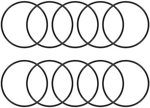 uxcell 10pcs 60x56x2mm Nitrile Rubber O-Rings Metric Sealing Gasket by uxcell