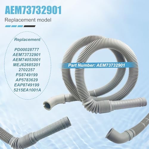 AEM73732901 Washer Drain Hose Assembly - Image 5