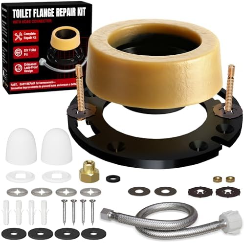 Extra Thick Toilet Wax Ring Replacement Kit by boeemi