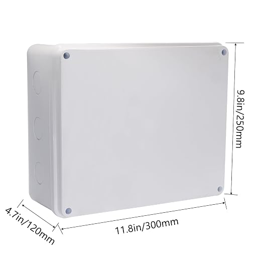 Junction box Dustproof Waterproof IP65 ABS Plastic Electrical Boxes, Indoor & - Image 2