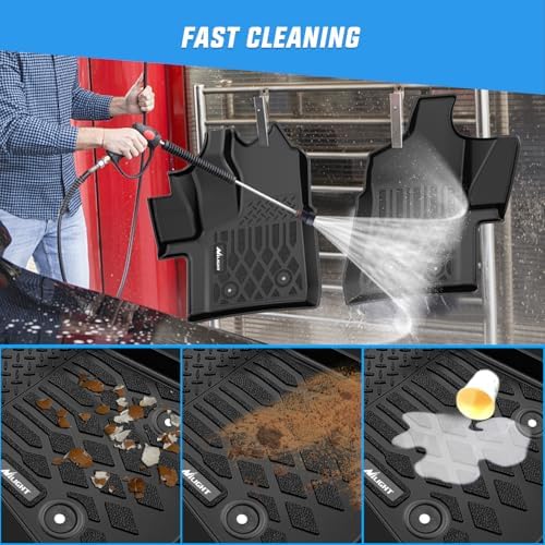 Nilight TPE Floor Mats for Ford Transit 150 250 350 350HD Vinyl Floor - Image 6
