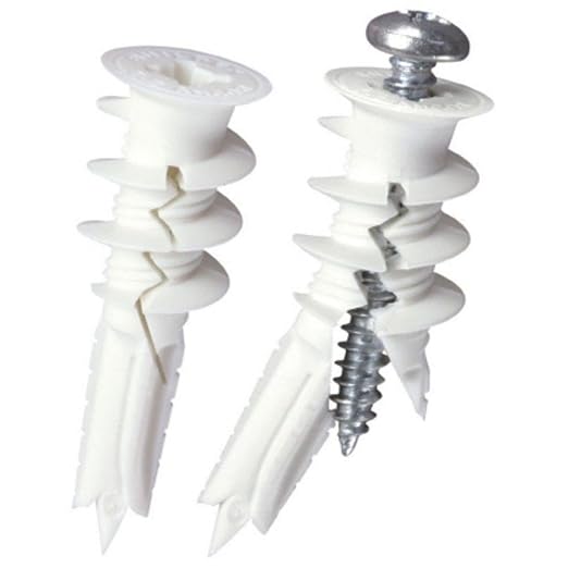 #8 x 1-1/4" Twist-N-Lock 75-lb Drywall Anchors - Image 2