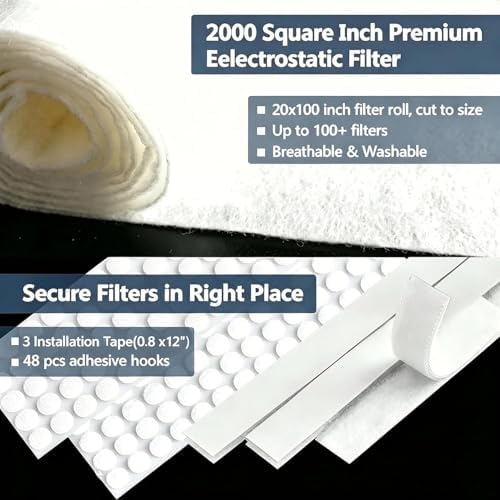 Air Vent Filters, MERV 8 Electrostatic Air Vent Filter - Image 4