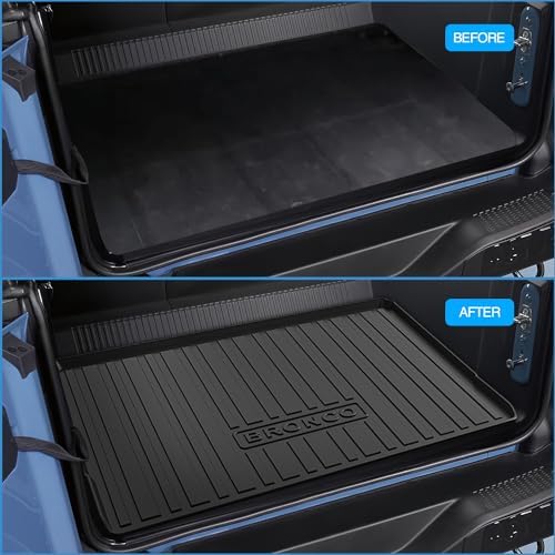 Nilight Cargo Mats for Ford Bronco 4 Door - Image 6