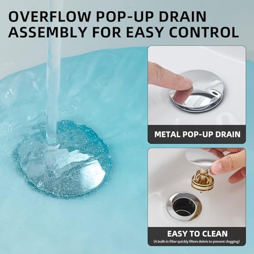 Pop Up Sink Drain Assembly - Image 3