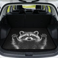 Small Raccoon Dog Car Trunk Mat 29"x39" by Darisoco