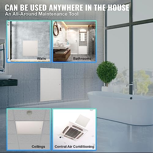 VEVOR Access Panel for Drywall, 24x24 in Galvanized Steel Access Door, Easy - Image 6