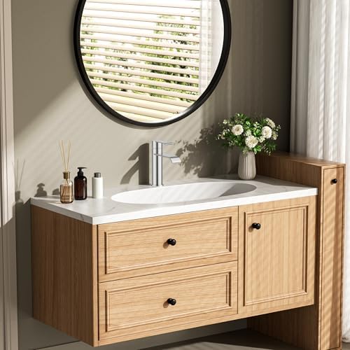 FORIOUS Waterfall Bathroom Faucet Single Hole Chrome 2 Pack - Image 5