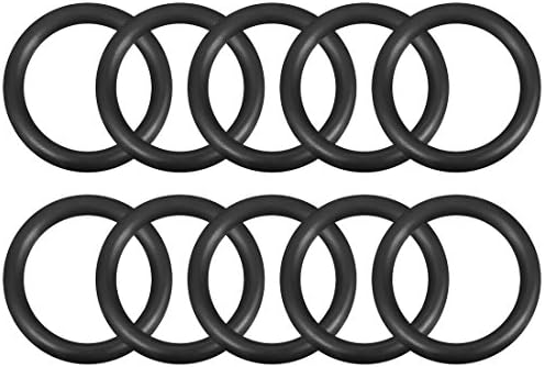 uxcell Nitrile Rubber O-Rings 30mm OD 22mm ID 4mm Width, Metric Sealing Gasket by uxcell