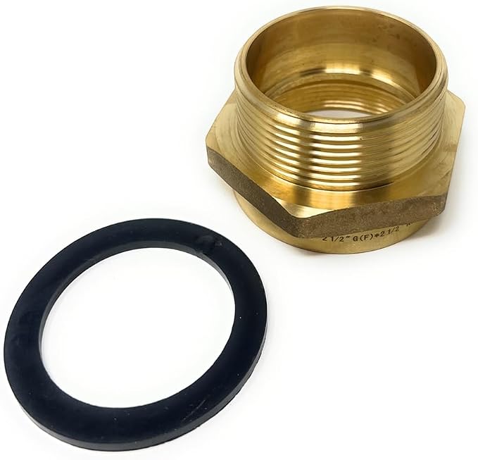 Cascada G Thread to NPT Thread Pipe Fitting Adapter by CascadaShowers