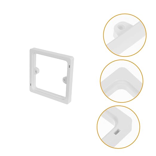 Outlet Box Extension Ring White 86-Type 4pcs - Image 9
