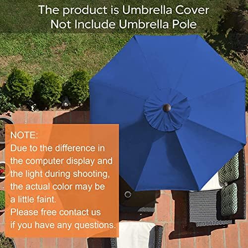 EliteShade USA 10FT Patio Umbrella Replacement Covers 8 Ribs Market Umbrella - Image 5