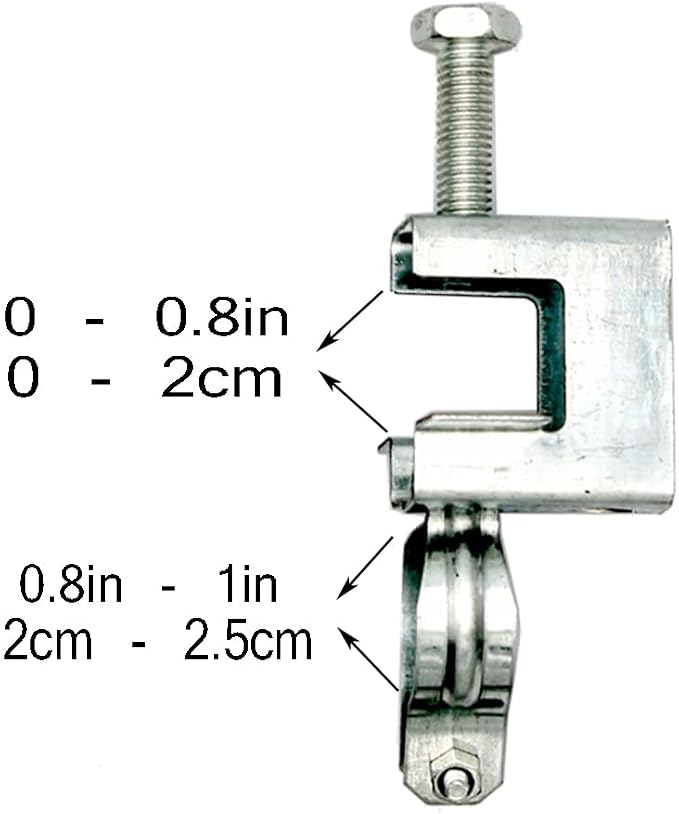 10Pcs Cable Clamp for Pipe, Conduit Hanger - Image 2