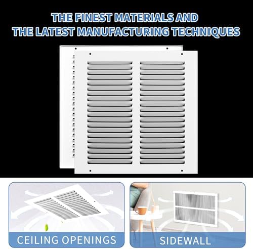 10x10 Vent Cover, Air Return Vent Cover, AC Vent Cover, Cold Air Return Vent - Image 6