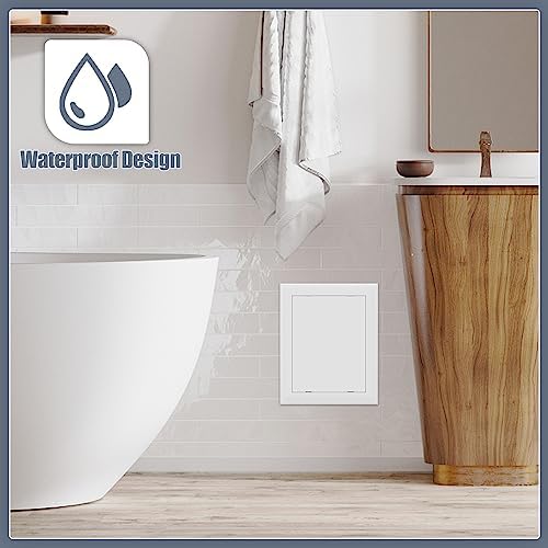 Flamorrow Access Panel for Drywall, Plumbing Access Door, Durable Plastic - Image 6
