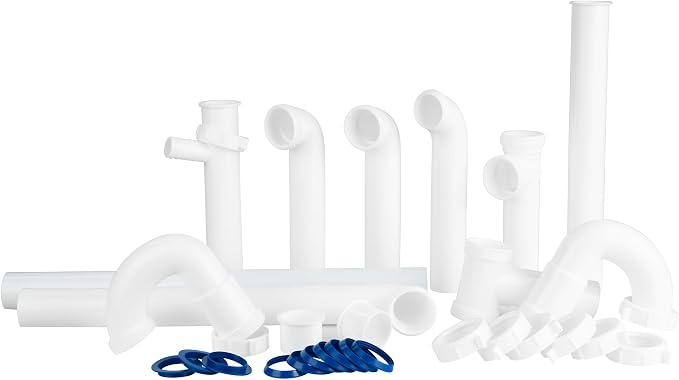 Kitchen Sink Drain Kit, for Most Kitchen Sink Drain Repair Kit and Bathroom by Variimage