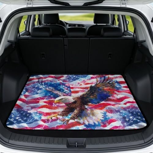 ELEQIN Trunk Cargo Liner for Cars SUV Sedan Truck Non Slip Backing Car Cargo by ELEQIN