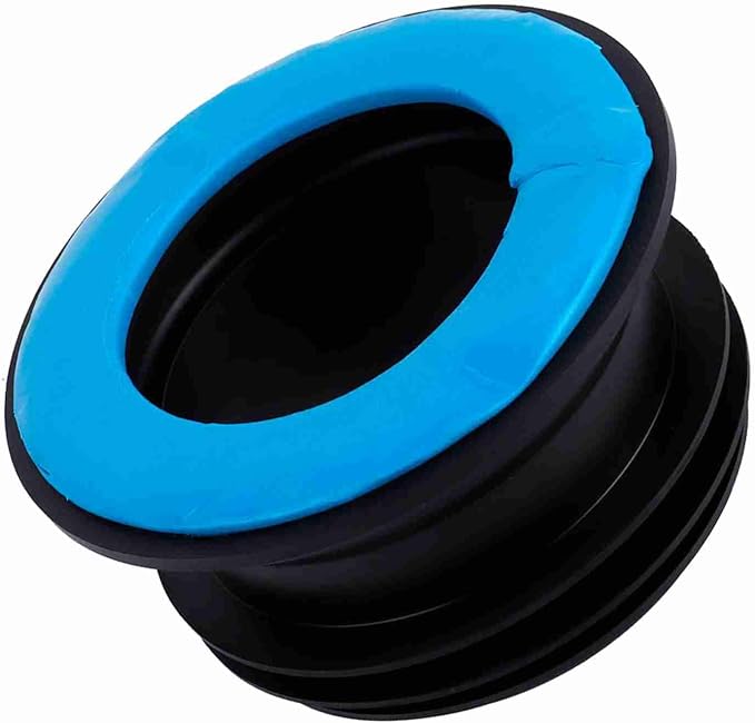 Toilet Rubber, Odor Proof Rubber Seal Drain Pipe Sealing Toilet Wax Replacement - Image 5