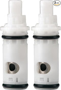 MOEN 1224 Replacement Faucet Cartridge Kit, Fits Most Double Handle Moen by Moen