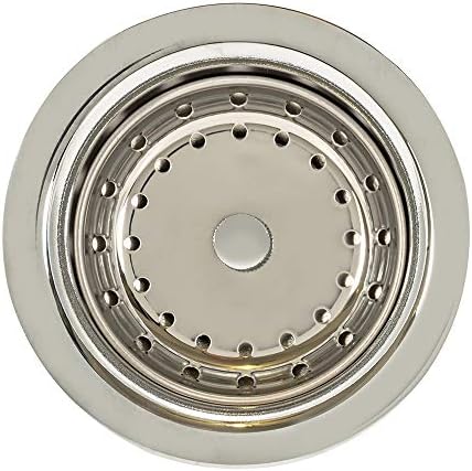 EZ-FLO Heavy-Pattern Kitchen Sink Strainer, Brass Body Sink Drain Assembly - Image 2