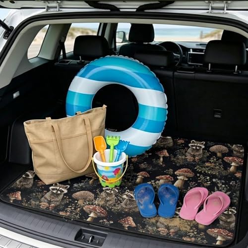 Pink Ribbon Trunk Mat for Car Snow Gear Trunk Mat Universal Waterproof Cargo - Image 2