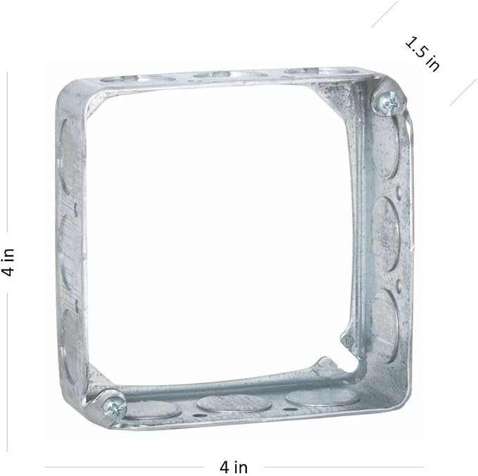 Raco 8201 Square Extension Ring, 1-1/2" Deep - Image 5