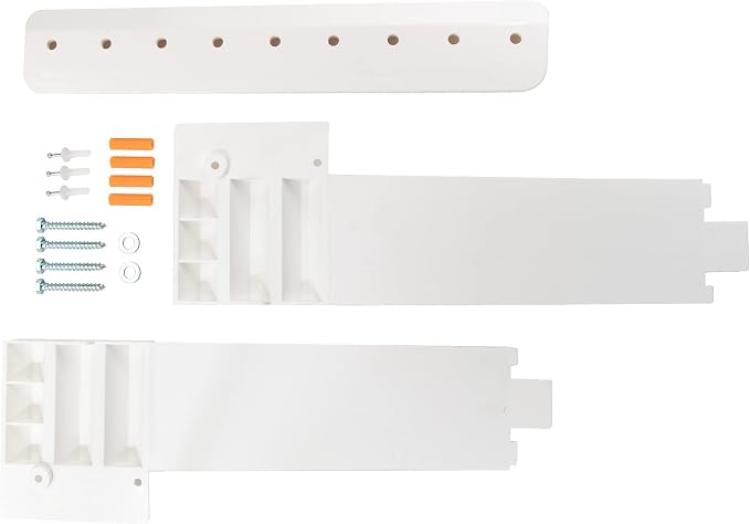 JS Jackson Supplies Tehila White Wall Mounting Kit by JSJACKSONSUPPLIES