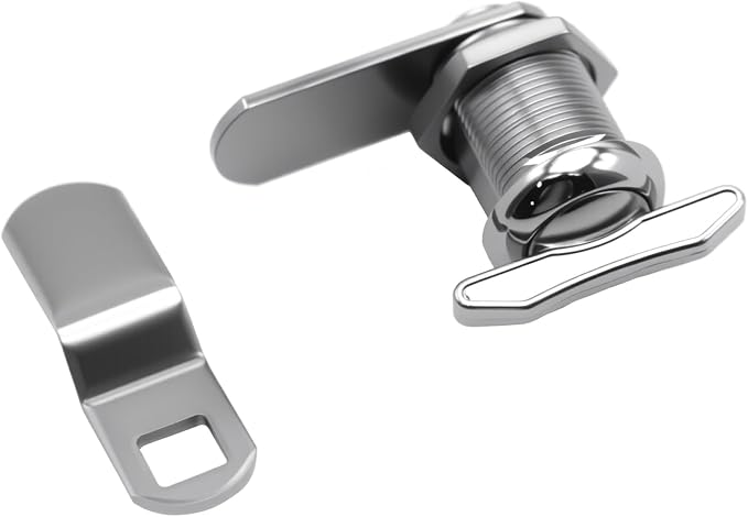 WOOCH 5/8" Thumb Operated Offset Cam Lock, RV Compartment Latch, Non-Locking - Image 2
