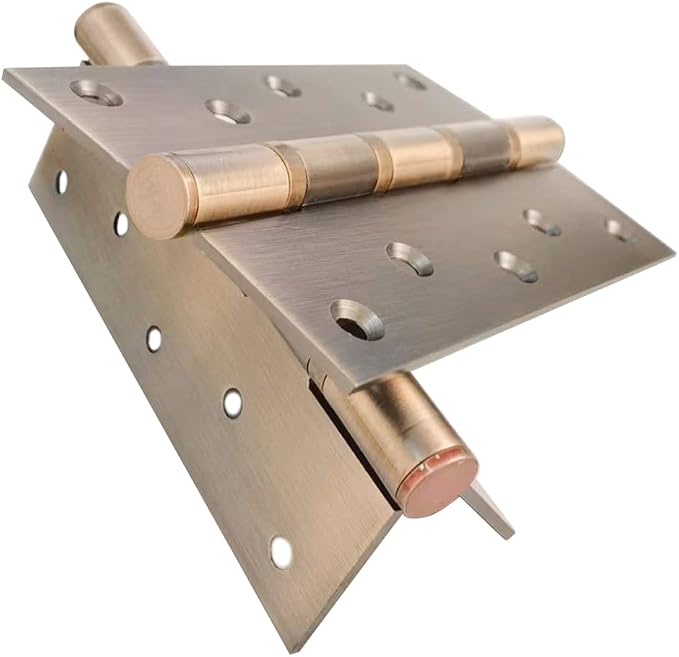 2 Pcs 5" Stainless Steel Ball Bearing Door Hinges - Image 3