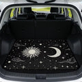 Celestial Sun Moon Trunk Mat Universal Waterproof Cargo Liner Heavy Duty by Mintulipy
