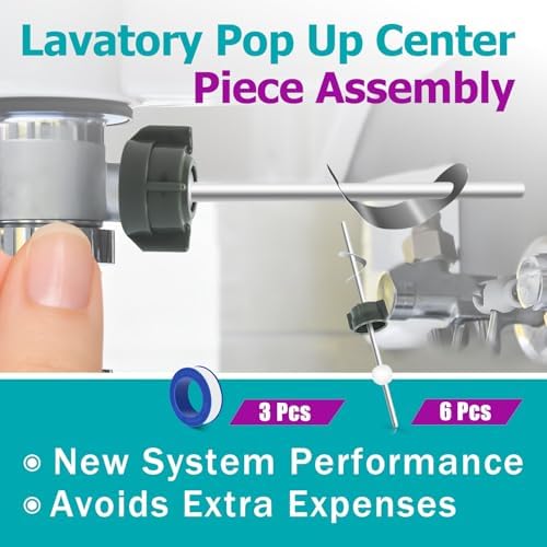 6 Pcs Lavatory Pop Up Center Piece Assemblies Compatible - Image 2