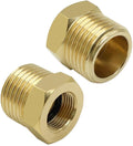 Hooshing 1/2 G Male to 3/8 Compression Female Thread Reducer Faucet Adapter by Hooshing