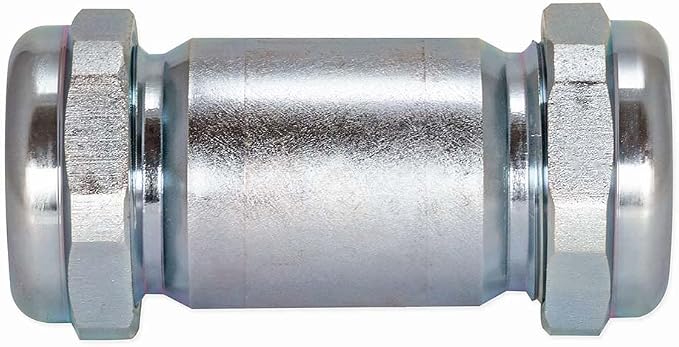 Eastman 4-3/8 Inch Long Pattern Compression Coupling, 1 Inch IPS, Galvanized - Image 2