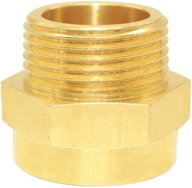 Joywayus Brass Fitting 1" G Thread Female×1" NPT Thread Male Brass Pipe Fitting - Image 5