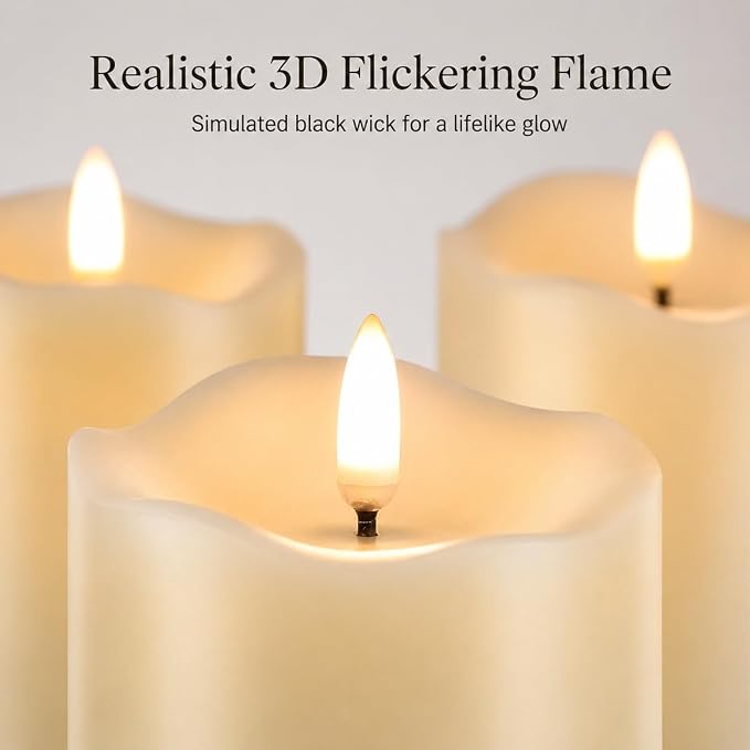 ANGELLOONG Flickering Flameless Candles - Image 3