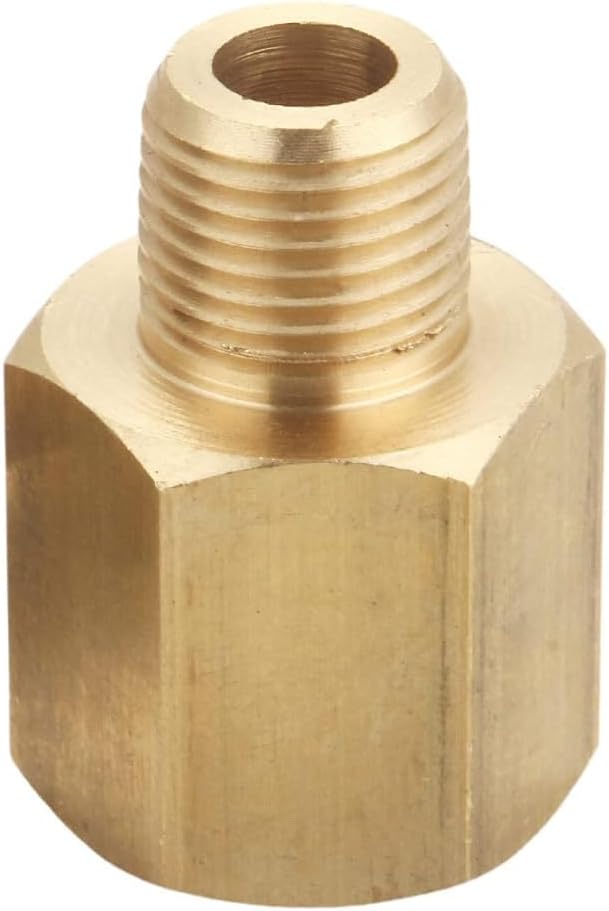 1/4" NPT Male to 1/4" NPT Female |, Brass Reducer Adapter Extension Pipe - Image 7