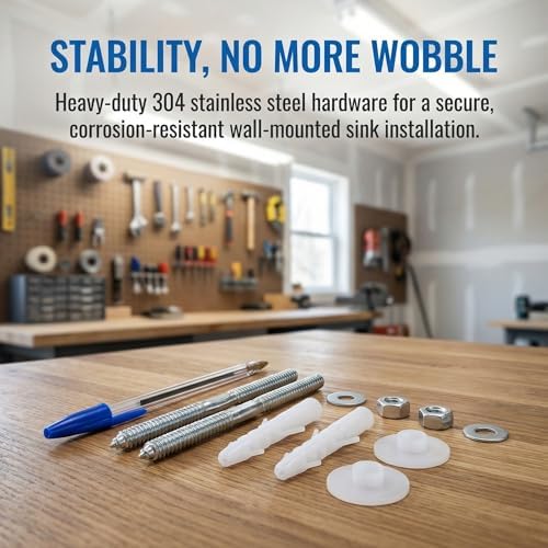 ULTECHNOVO Sink Mounting Screws and Bolts Kit - Image 3