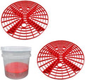 Yourkar 2 PCS Car Wash Bucket Inserts, Plastic Vehicle Wash Bucket Insert by Unknown
